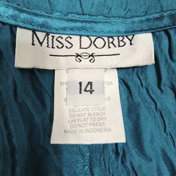 Chic Teal Skirt Set - Picture 15 of 16